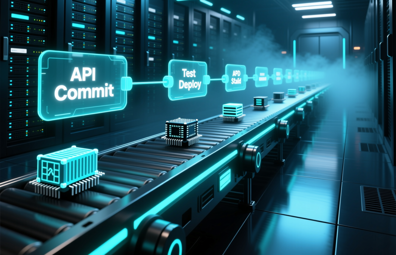 Secure production architecture: WAF, Nginx, isolated microservices, CI/CD